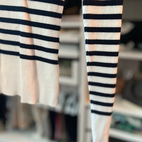 Babaton Cream Ribbed Knit Top - Picture 4 of 5